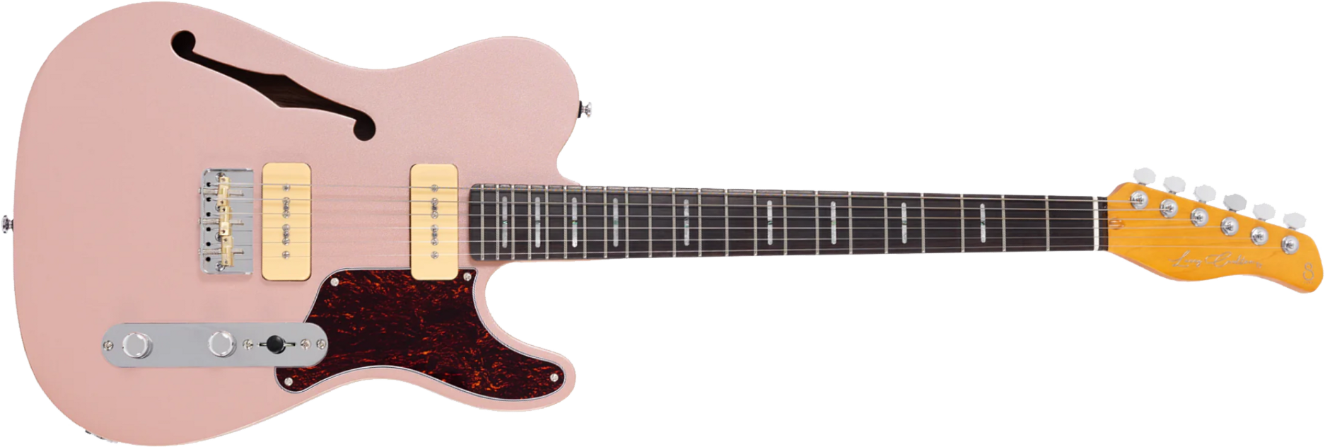 Sire Larry Carlton T7tm Signature 2s P90 Ht Rw - Rosegold - Televorm elektrische gitaar - Main picture