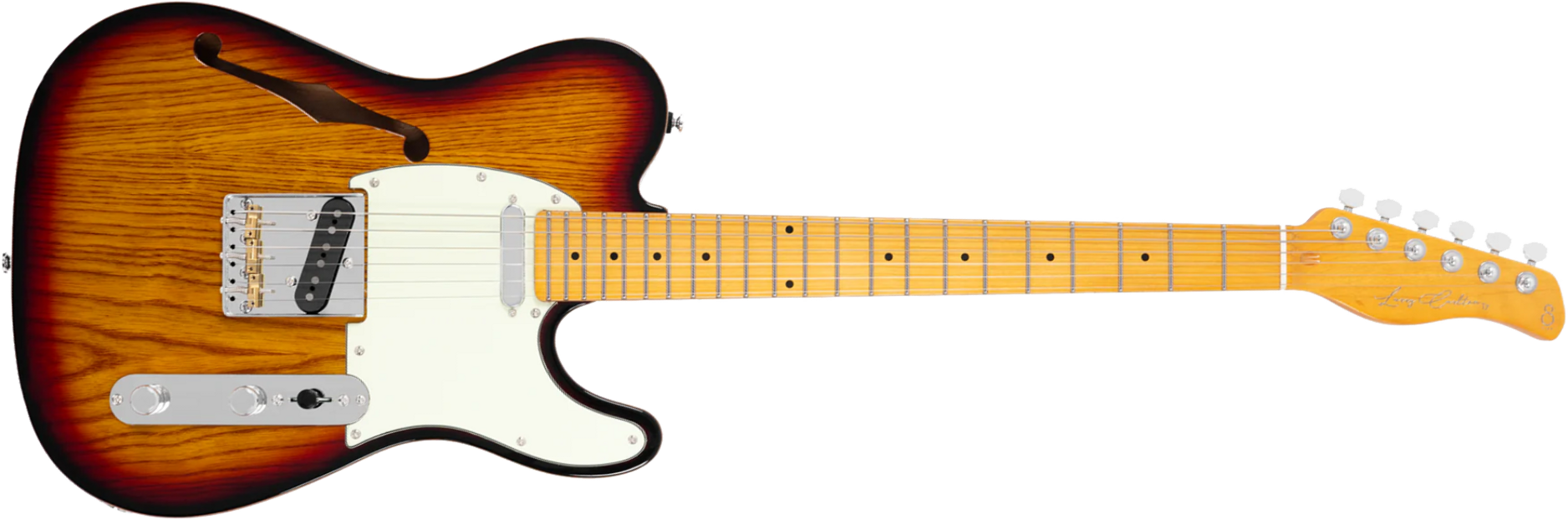 Sire Larry Carlton T7tv Signature 2s Ht Mn - 3 Tone Sunburst - Televorm elektrische gitaar - Main picture