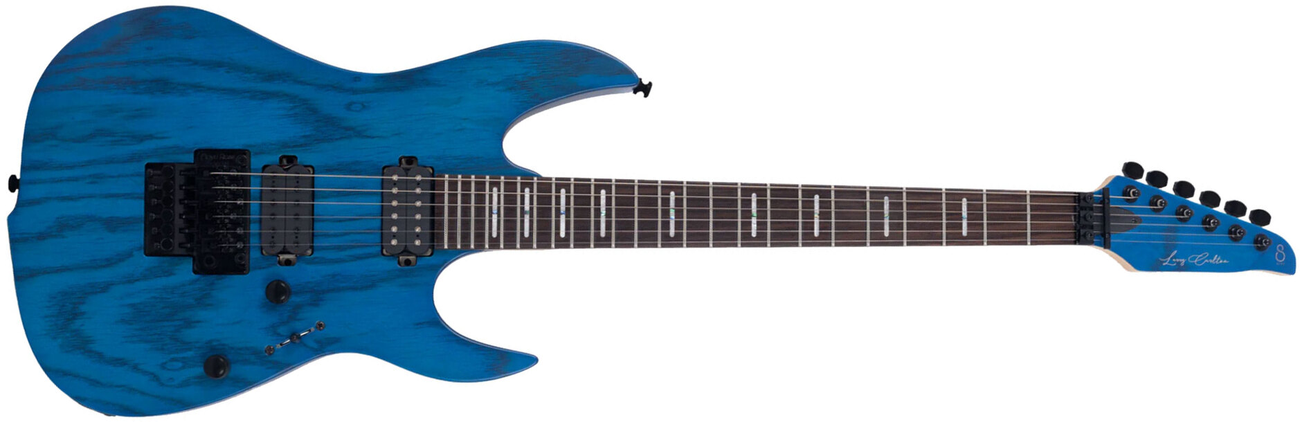 Sire Larry Carlton X5 Signature 2h Trem Rw - Trans Blue Satin - Metalen elektrische gitaar - Main picture