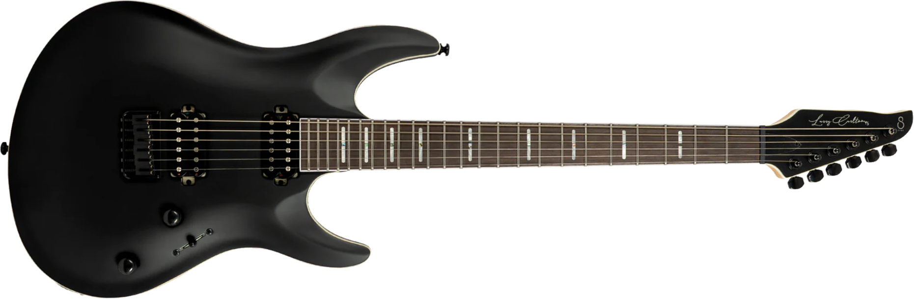Sire Larry Carlton Y5 2h Ht Rw - Transparent Black - Elektrische gitaar in Strat vorm - Main picture