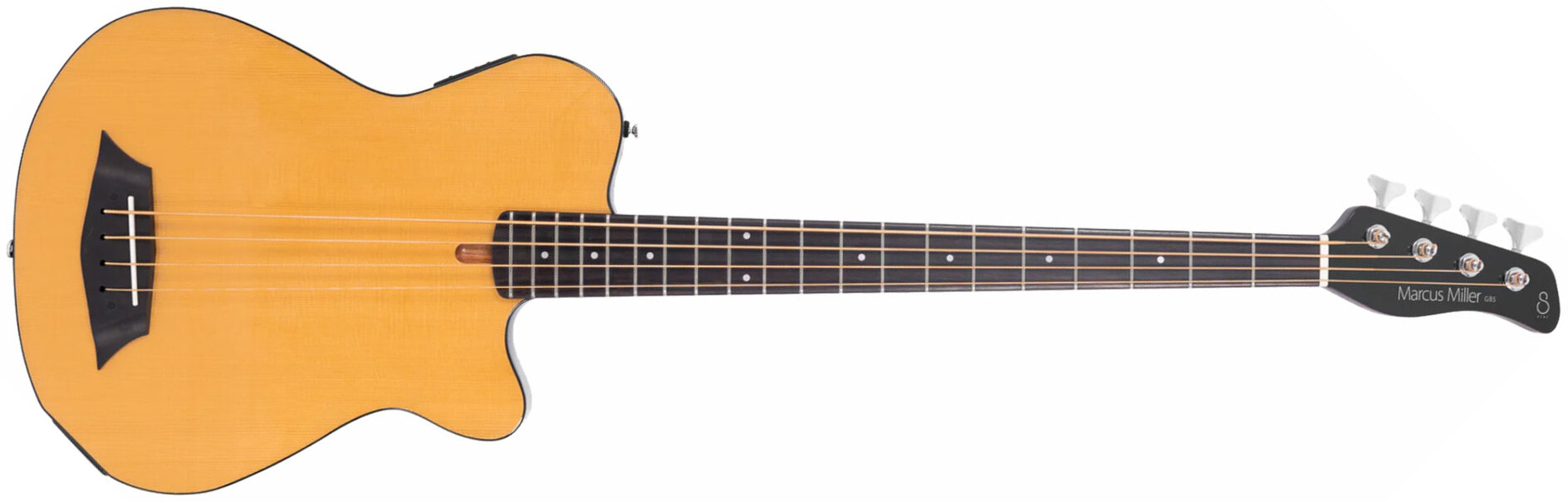 Sire Marcus Miller Gb5 4st 4c Active Mn - Natural - Hollow body elektrische bas - Main picture