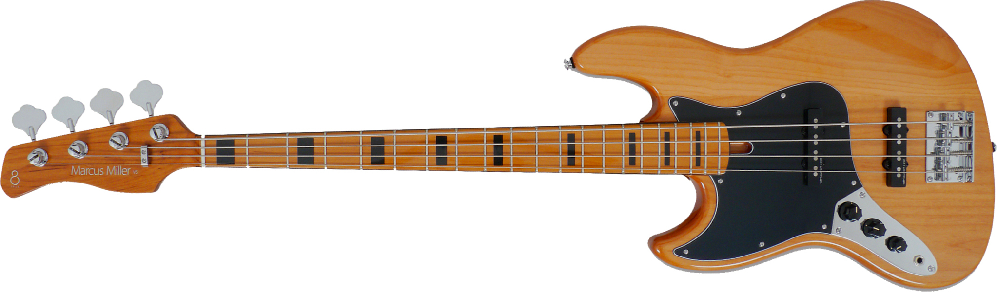 Sire Marcus Miller V5 4st Lh Gaucher Mn - Natural - Solid body elektrische bas - Main picture