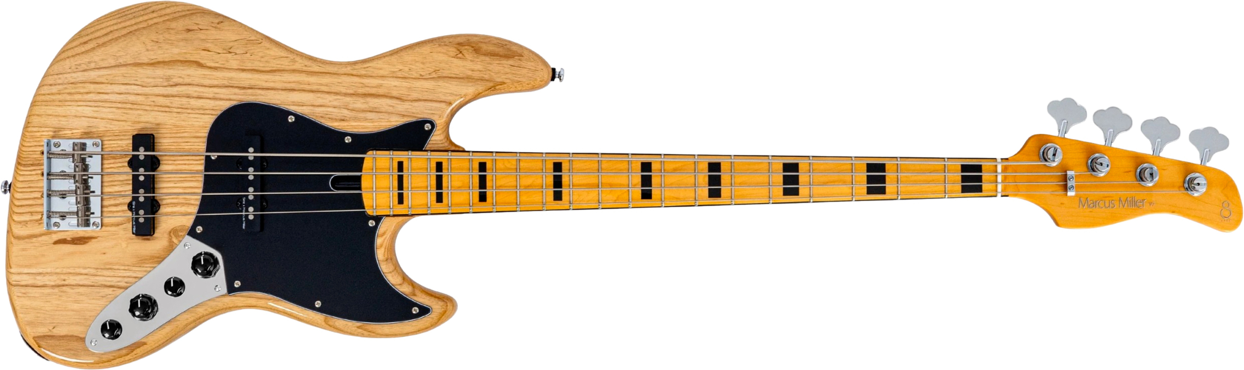 Sire Marcus Miller V7 Vintage Ash New Gen 4st 4c Active Rw - Natural - Solid body elektrische bas - Main picture