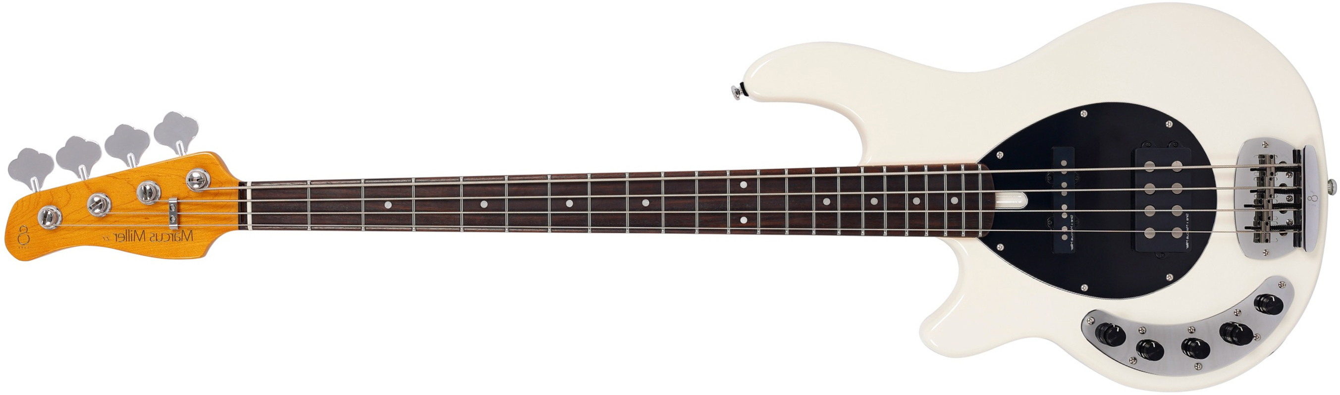 Sire Marcus Miller Z7 4st Lh 4c Gaucher Active Eb - Antique White - Solid body elektrische bas - Main picture