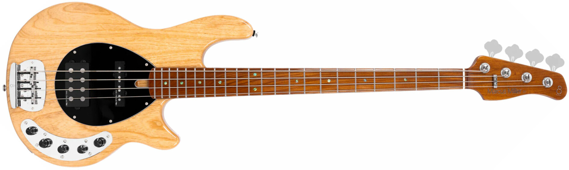 Sire Marcus Miller Z7 Ash 4st 4c Active Mn - Natural - Solid body elektrische bas - Main picture