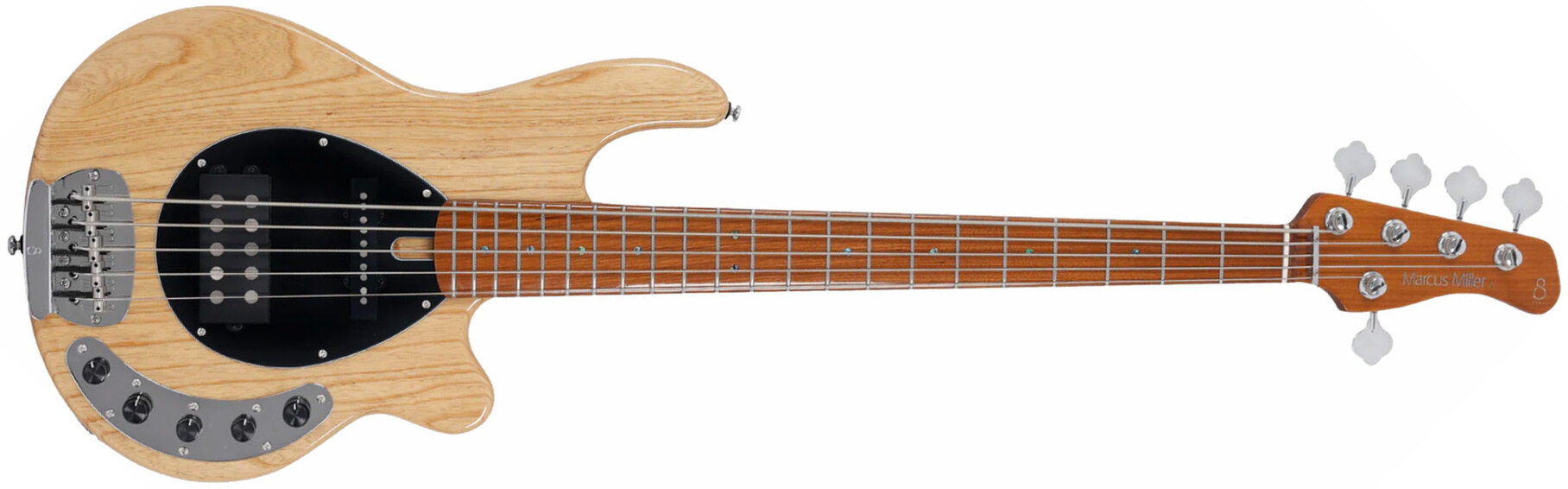 Sire Marcus Miller Z7 Ash 5st 5c Active Mn - Natural - Solid body elektrische bas - Main picture