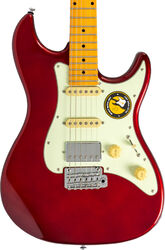 Elektrische gitaar in strat vorm Sire Larry Carlton S5 HSS - candy apple red