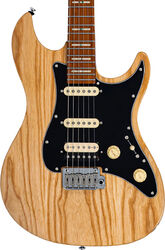 Elektrische gitaar in strat vorm Sire Larry Carlton S7 Ash Top - natural