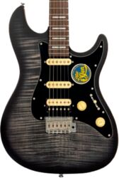 Elektrische gitaar in strat vorm Sire Larry Carlton S7 FM New Gen - Transparent Black Satin