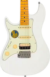 Elektrische gitaar in strat vorm Sire Larry Carlton S7 HSS New Gen LH - white