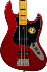 Solid body elektrische bas Sire Marcus Miller V5 Alder 4ST Fretless - candy apple red