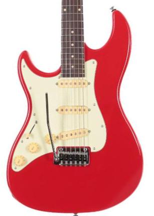 Elektrische gitaar in str-vorm Sire Larry Carlton S3 SSS LH - dakota red