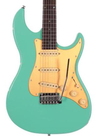Kenmerkende elektrische gitaar Sire Larry Carlton S7 Vintage - Mild green