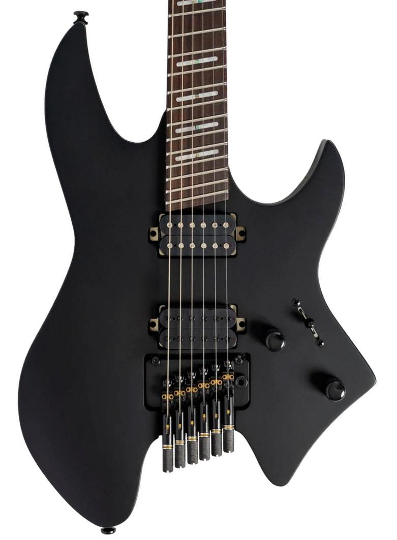 Multi-scale gitaar Sire Larry Carlton X6 Headless - Black satin