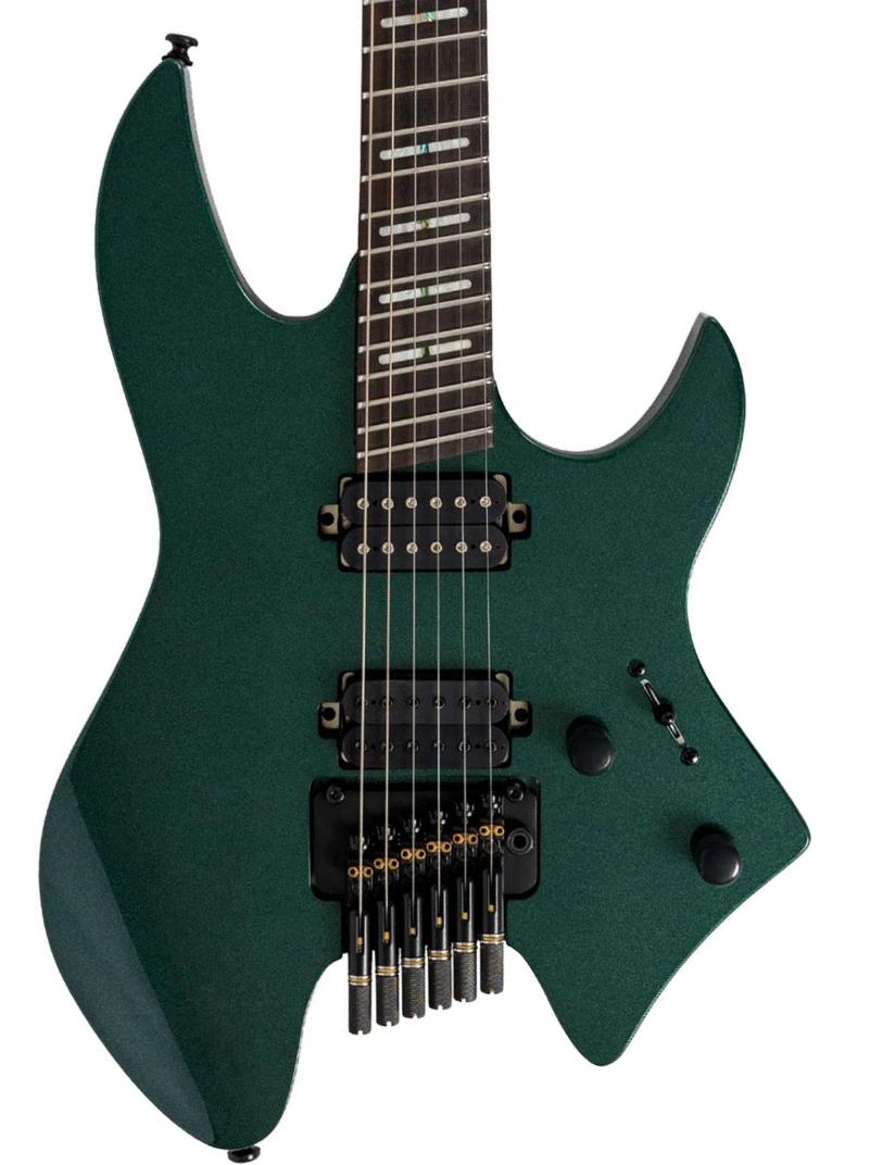 Multi-scale gitaar Sire Larry Carlton X6 Headless - Metallic green
