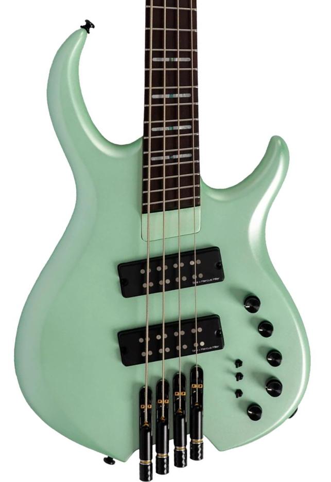 Solid body elektrische bas Sire Marcus Miller M6 Headless 4ST - Surf green metallic