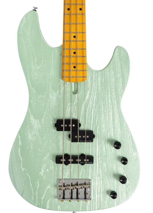 Solid body elektrische bas Sire Marcus Miller P6 4ST - Surf Green Metallic