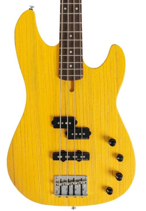 Solid body elektrische bas Sire Marcus Miller P6 4ST - butterscotch