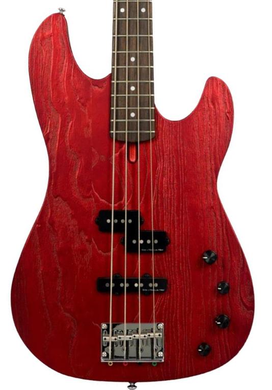 Solid body elektrische bas Sire Marcus Miller P6 4ST - candy apple red
