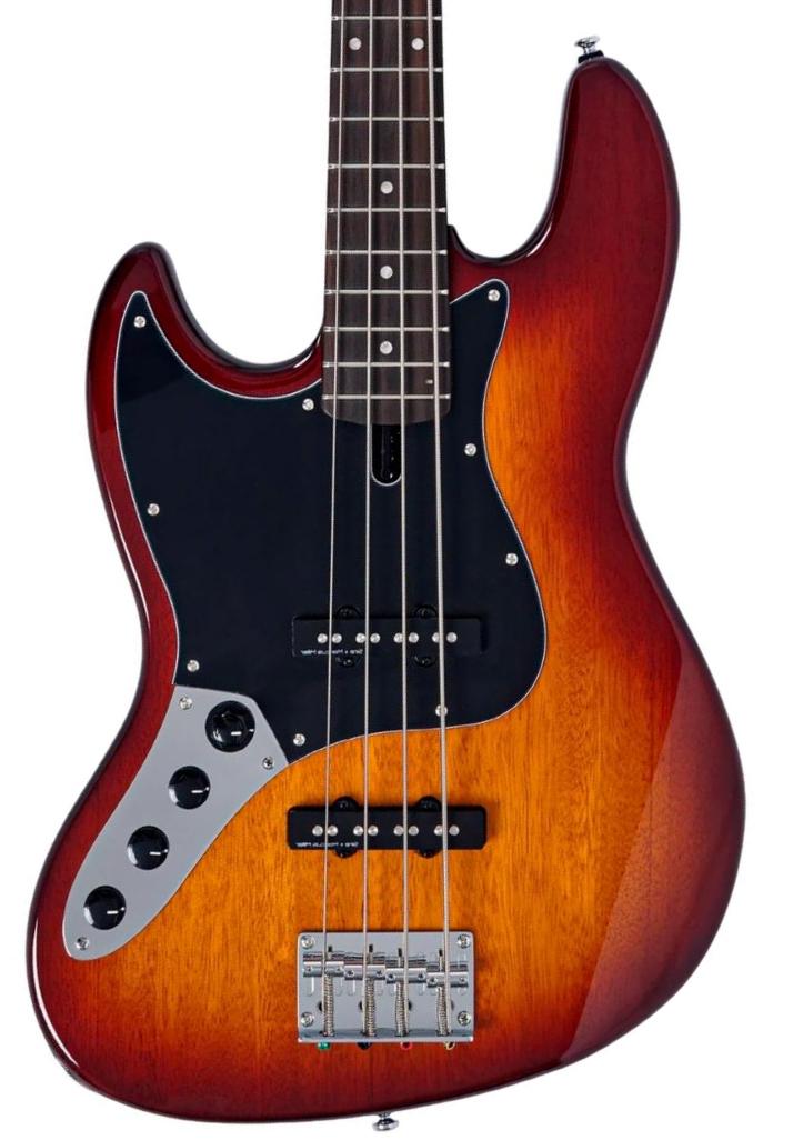 Solid body elektrische bas Sire Marcus Miller V3 New Gen LH - Tobacco Sunburst Satin