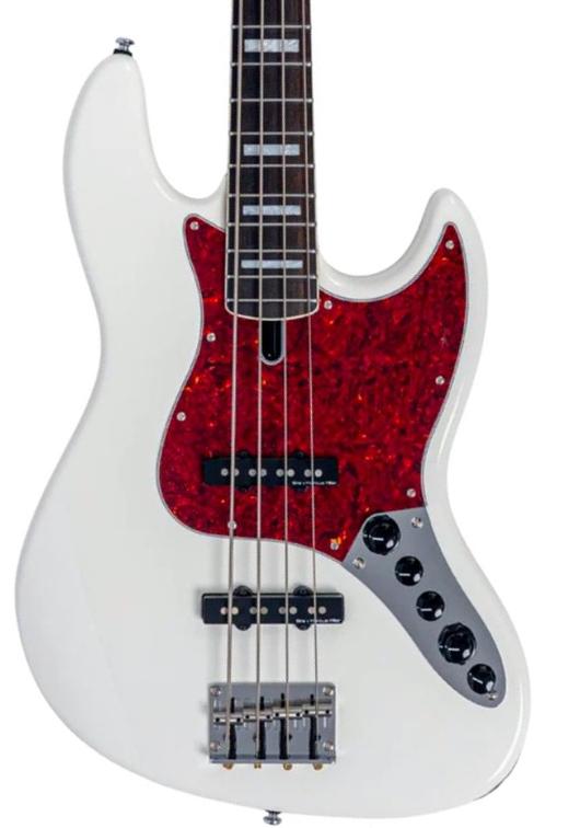 Solid body elektrische bas Sire Marcus Miller V7 Alder New Gen 4ST - Antique white