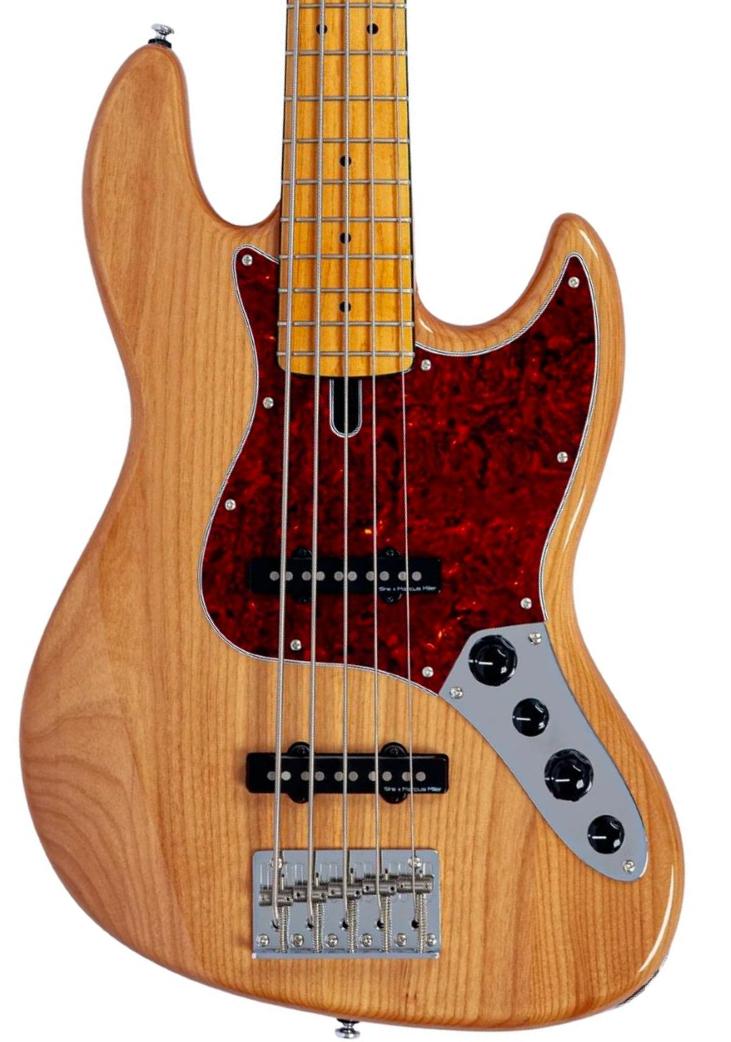Solid body elektrische bas Sire Marcus Miller V7 Vintage New Gen (5-String) - natural
