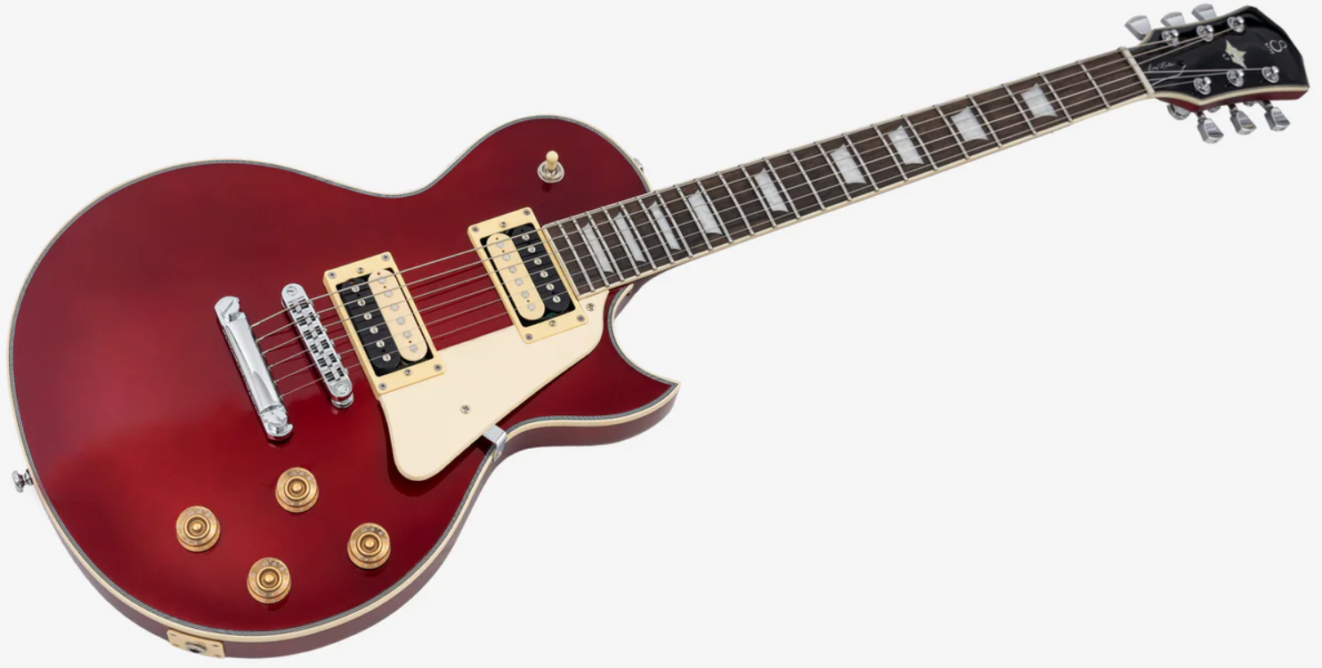 Sire Larry Carlton L7 Lh Gaucher New Gen 2h Ht Eb - Candy Apple Red - Single cut gitaar - Variation 2