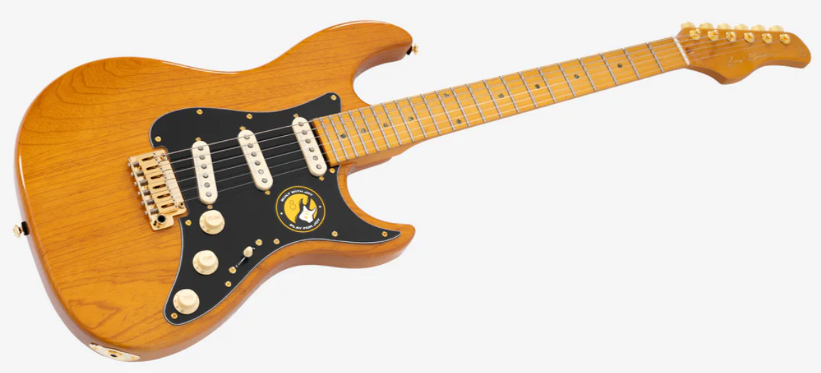 Sire Larry Carlton S10 Sss Signature 3s Trem Mn - Natural - Elektrische gitaar in Str-vorm - Variation 2