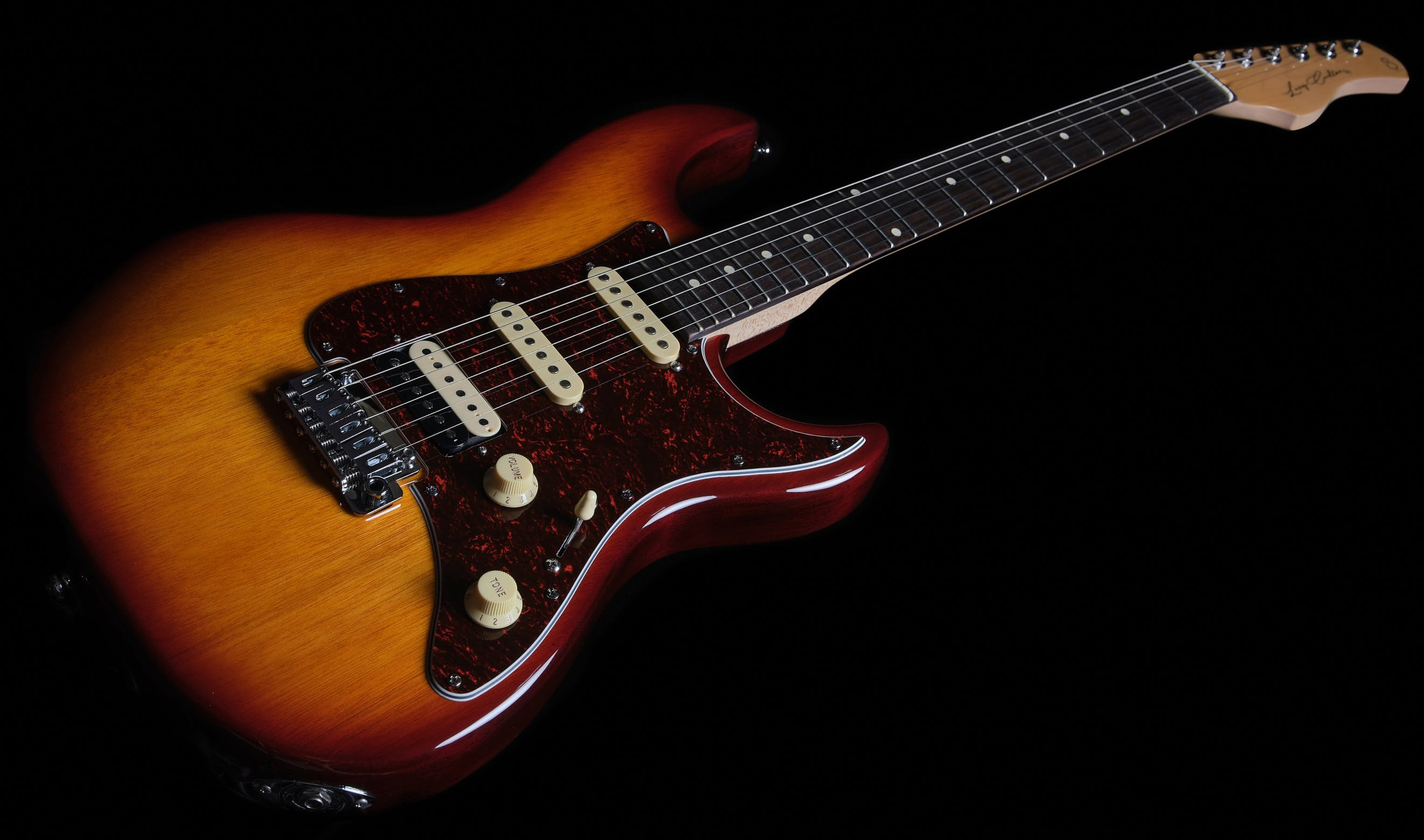 Sire Larry Carlton S3 Signature Hss Trem Rw - Tobacco Sunburst - Elektrische gitaar in Str-vorm - Variation 1