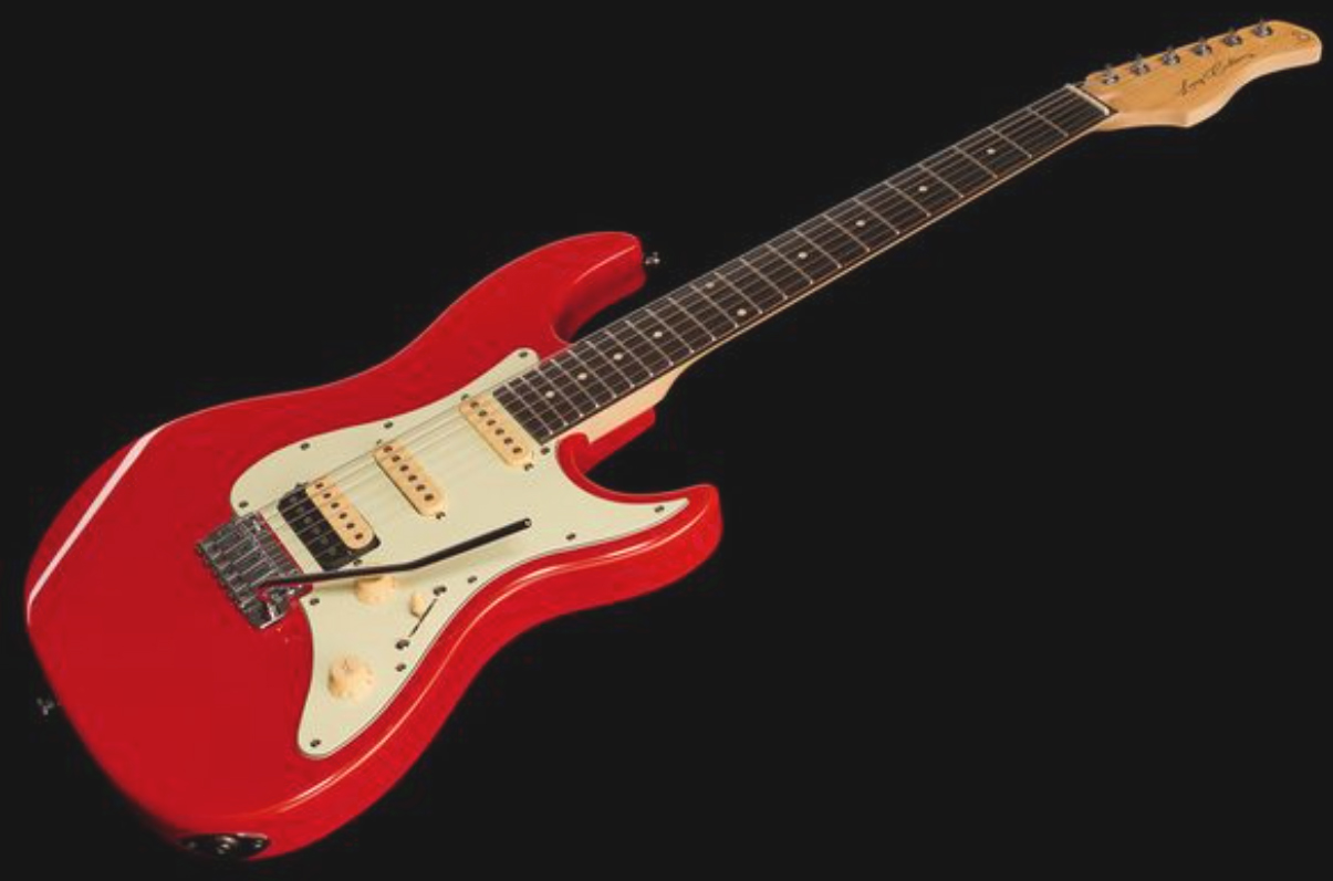 Sire Larry Carlton S3 Signature Hss Trem Rw - Dakota Red - Elektrische gitaar in Str-vorm - Variation 1
