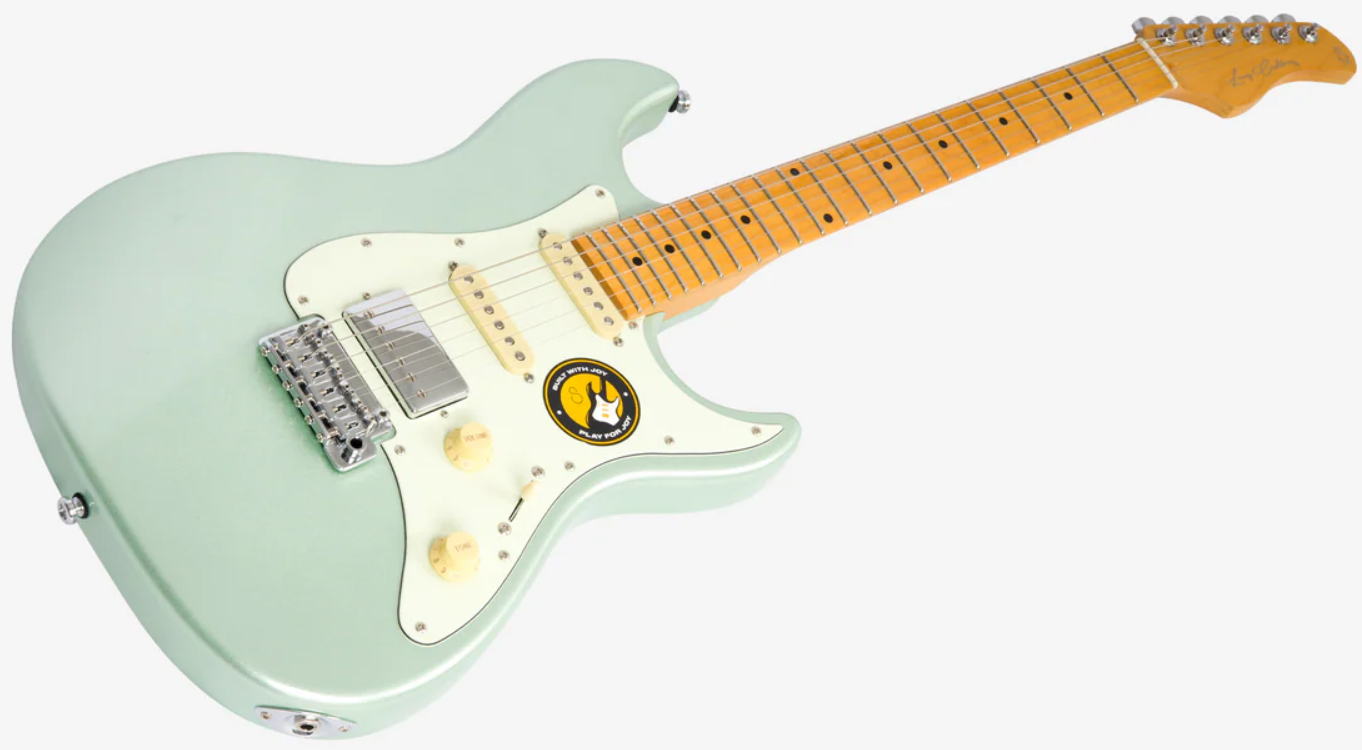 Sire Larry Carlton S5 Hss Trem Mn - Surf Green Metallic - Elektrische gitaar in Strat vorm - Variation 2