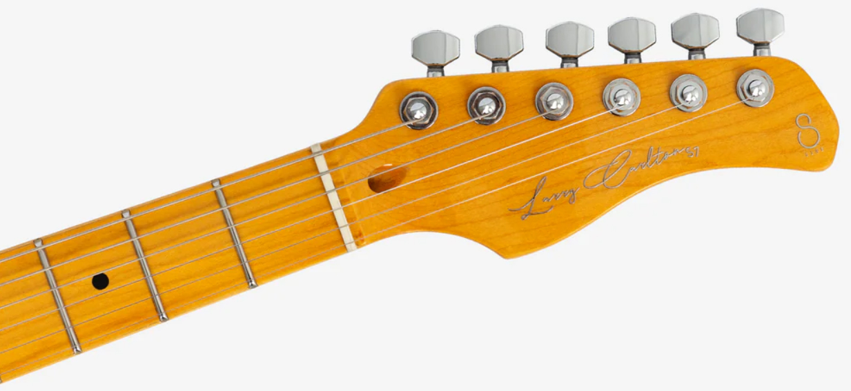 Sire Larry Carlton S7 Hss Lh Gaucher New Gen Trem Mn - 3 Tone Sunburst - Elektrische gitaar in Strat vorm - Variation 3