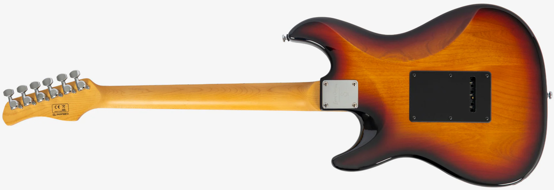 Sire Larry Carlton S7 New Gen 3s Trem Mn - 3 Tone Sunburst - Elektrische gitaar in Strat vorm - Variation 1