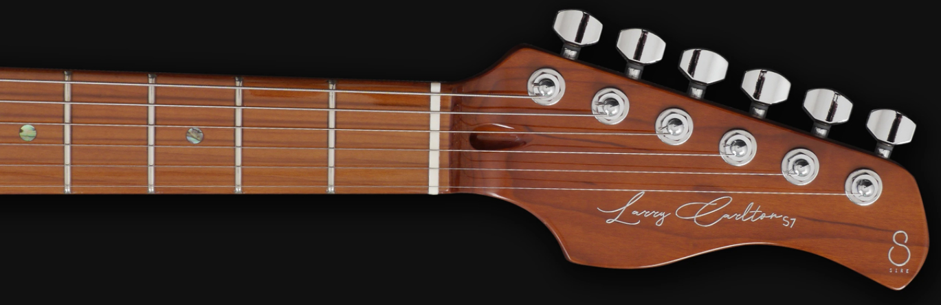 Sire Larry Carlton S7 Signature Hss Trem Mn - Antique White - Elektrische gitaar in Str-vorm - Variation 1