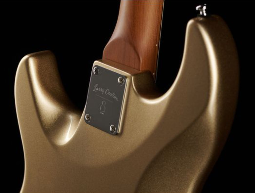 Sire Larry Carlton S7 Signature Hss Trem Rw - Champagne Gold Metal - Elektrische gitaar in Str-vorm - Variation 4