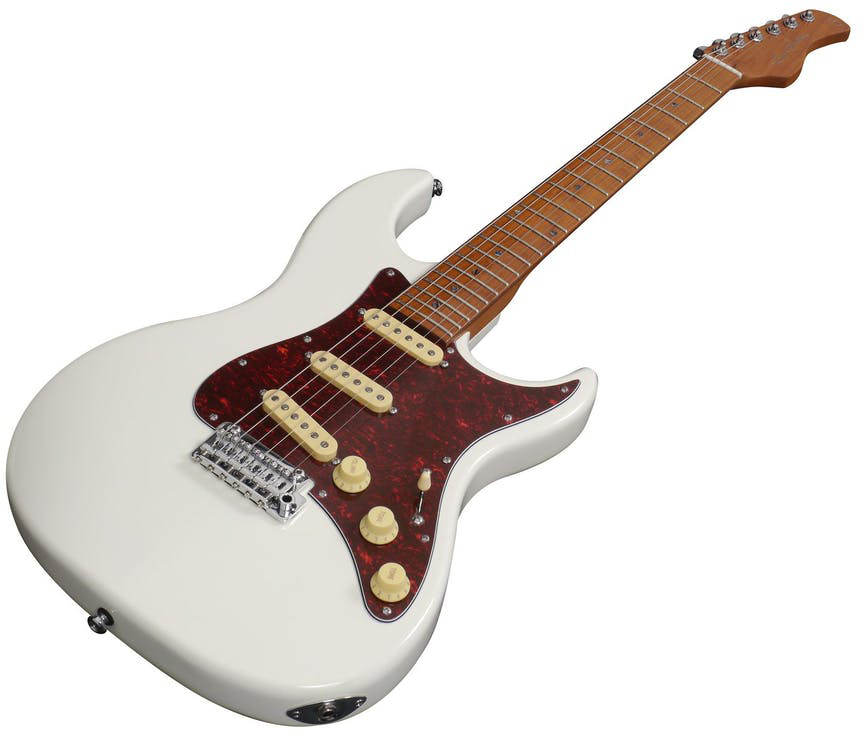 Sire Larry Carlton S7 Vintage Signature 3s Trem Mn - Antique White - Elektrische gitaar in Str-vorm - Variation 2