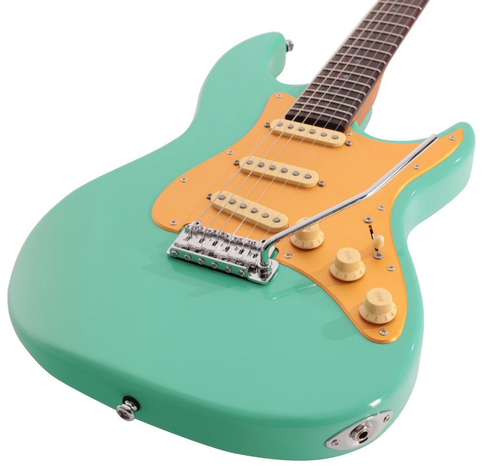 Sire Larry Carlton S7 Vintage Signature 3s Trem Mn - Mild Green - Kenmerkende elektrische gitaar - Variation 2