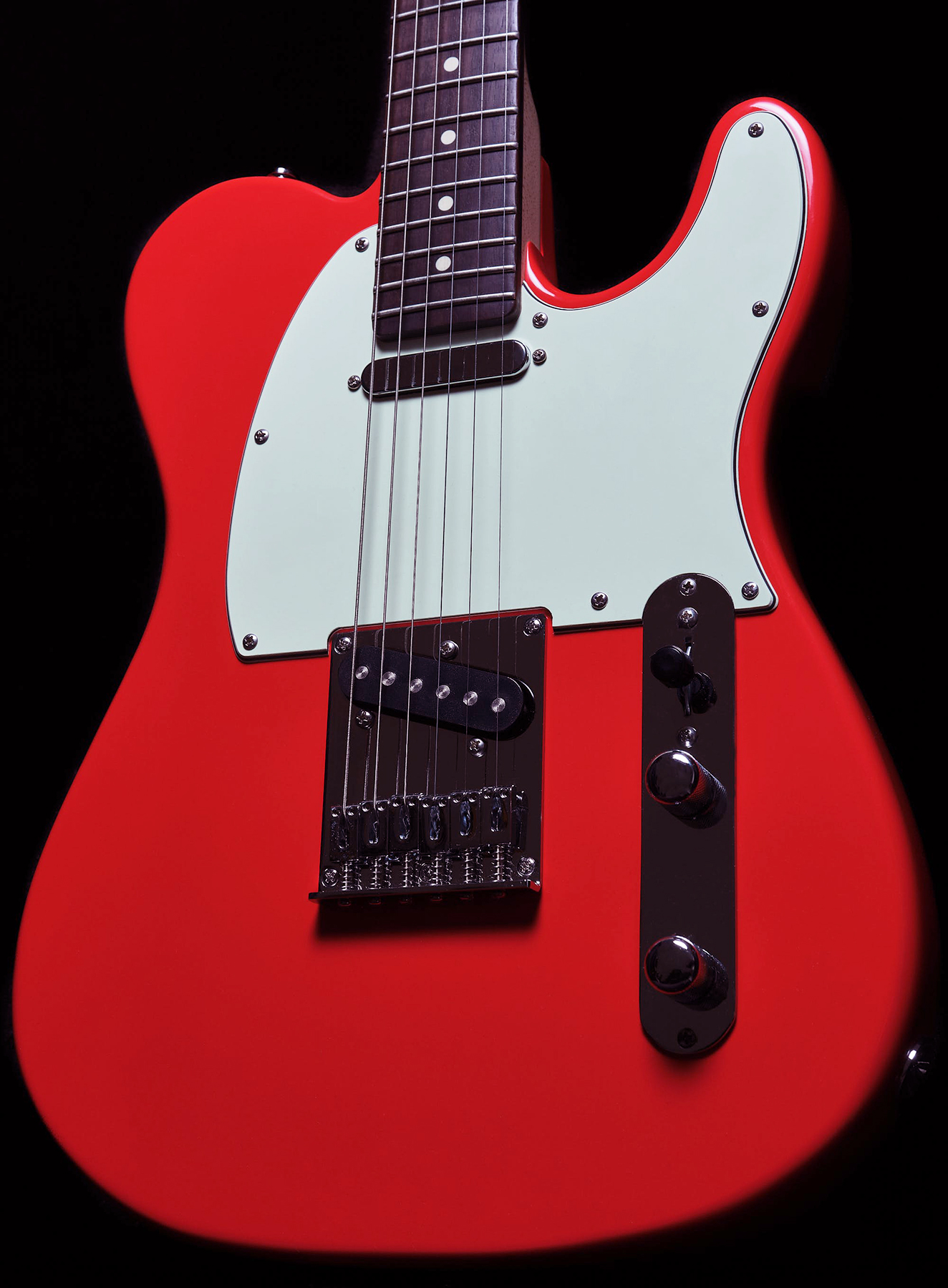 Sire Larry Carlton T3 Lh Signature Gaucher 2s Ht Rw - Dakota Red - Linkshandige elektrische gitaar - Variation 1