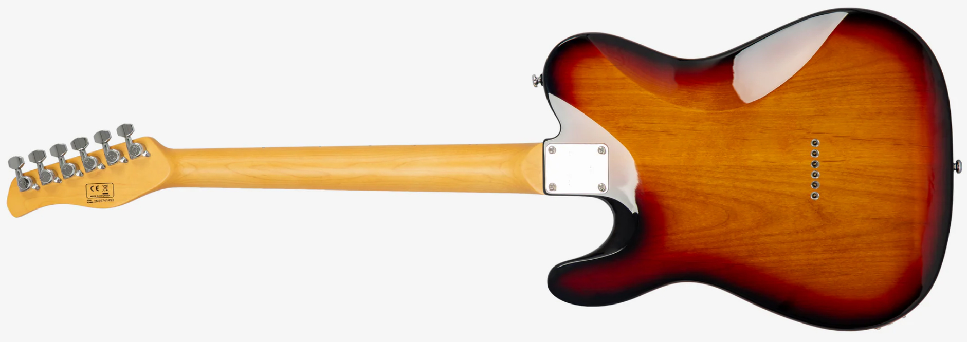 Sire Larry Carlton T7 Lh Gaucher New Gen 2s Ht Mn - 3 Tone Sunburst - Televorm elektrische gitaar - Variation 1