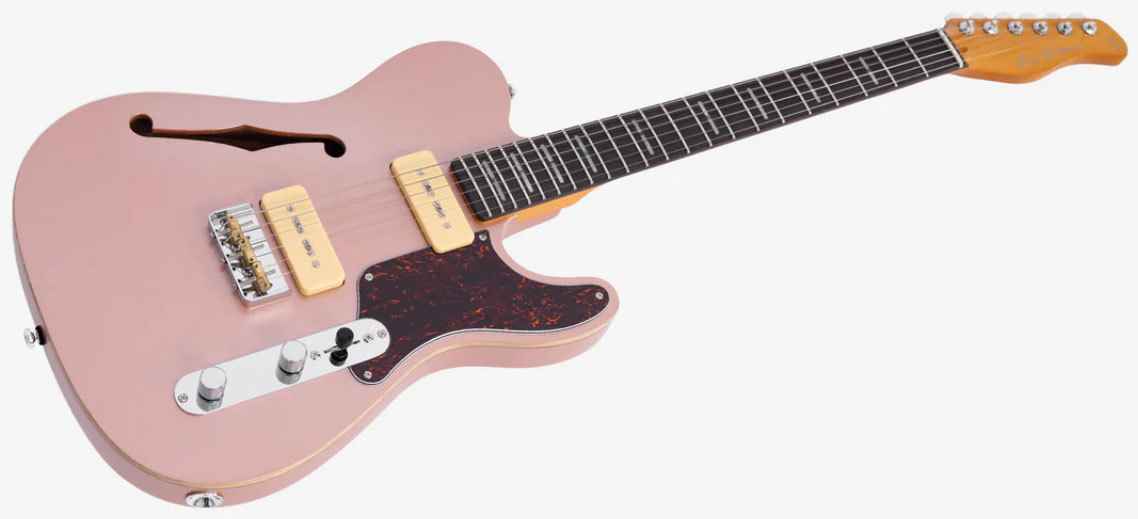 Sire Larry Carlton T7tm Signature 2s P90 Ht Rw - Rosegold - Televorm elektrische gitaar - Variation 2