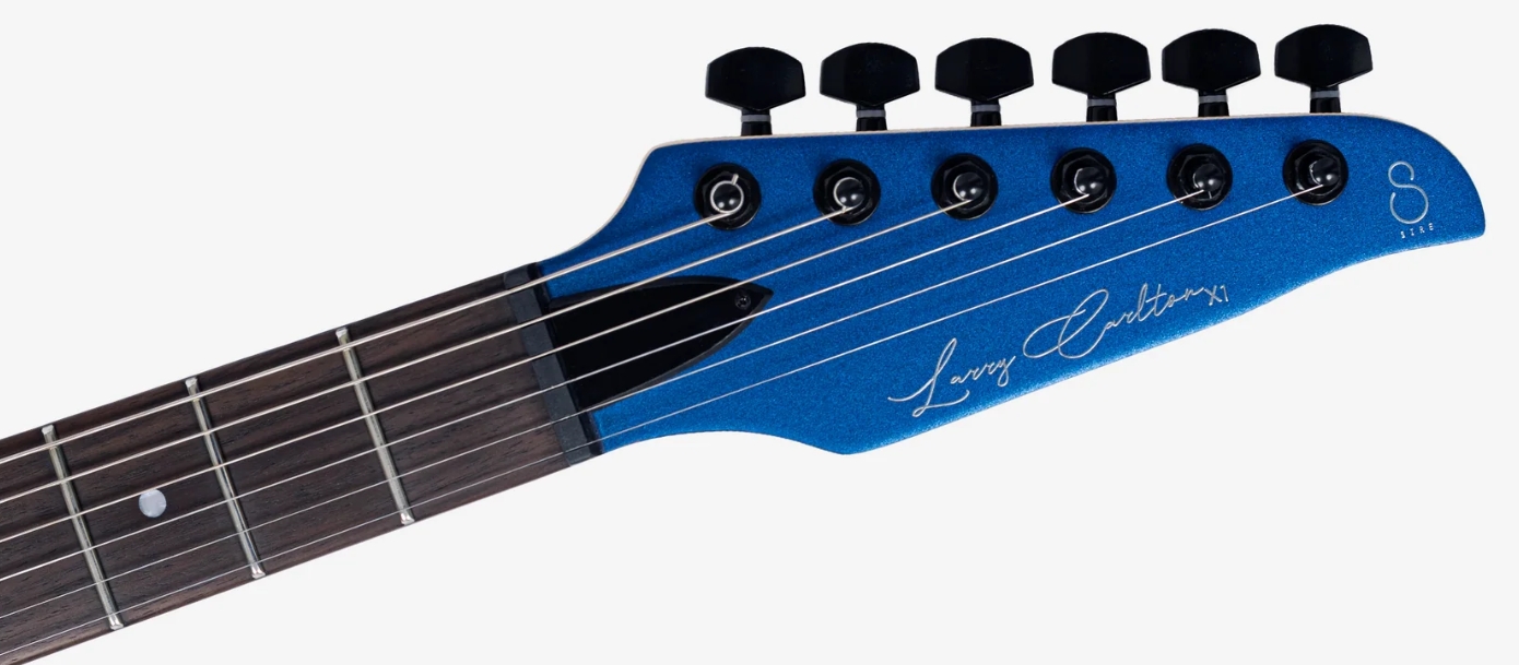 Sire Larry Carlton X1 2h Trem Rw - Dark Navy Satin - Elektrische gitaar in Strat vorm - Variation 3