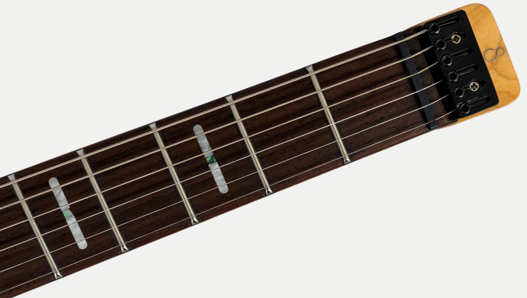 Sire Larry Carlton X6 Headless Multiscale 2h Trem Rw - Transparent Black - Multi-scale gitaar - Variation 3