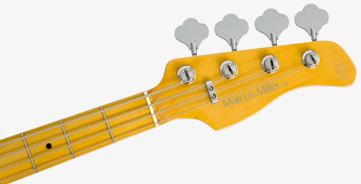 Sire Marcus Miller P5 Alder 4st Lh Gaucher Mn - Black - Solid body elektrische bas - Variation 3