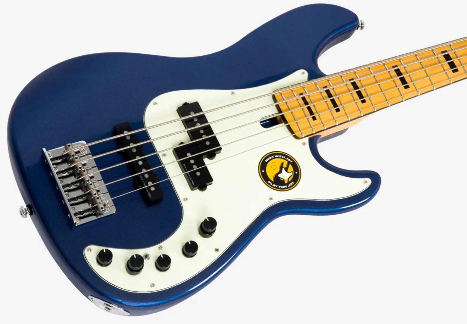 Sire Marcus Miller P7 Alder 4st Lh Gaucher Active Mn - Dark Navy - Solid body elektrische bas - Variation 2
