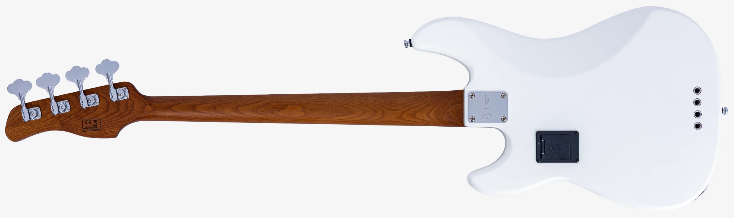 Sire Marcus Miller P7 New Gen 4st Active Eb - Antique White - Solid body elektrische bas - Variation 1