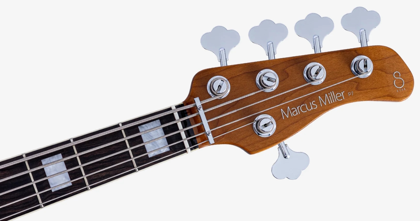 Sire Marcus Miller P7 New Gen 5st 5c Active Eb - Antique White - Solid body elektrische bas - Variation 3