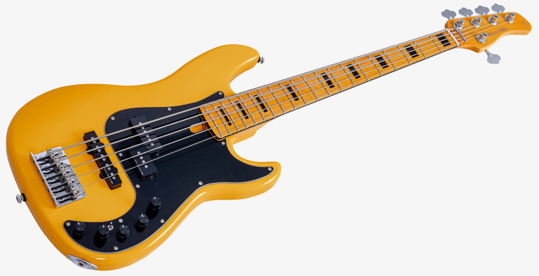 Sire Marcus Miller P7 New Gen 5st 5c Active Mn - Sunshine Yellow - Solid body elektrische bas - Variation 2