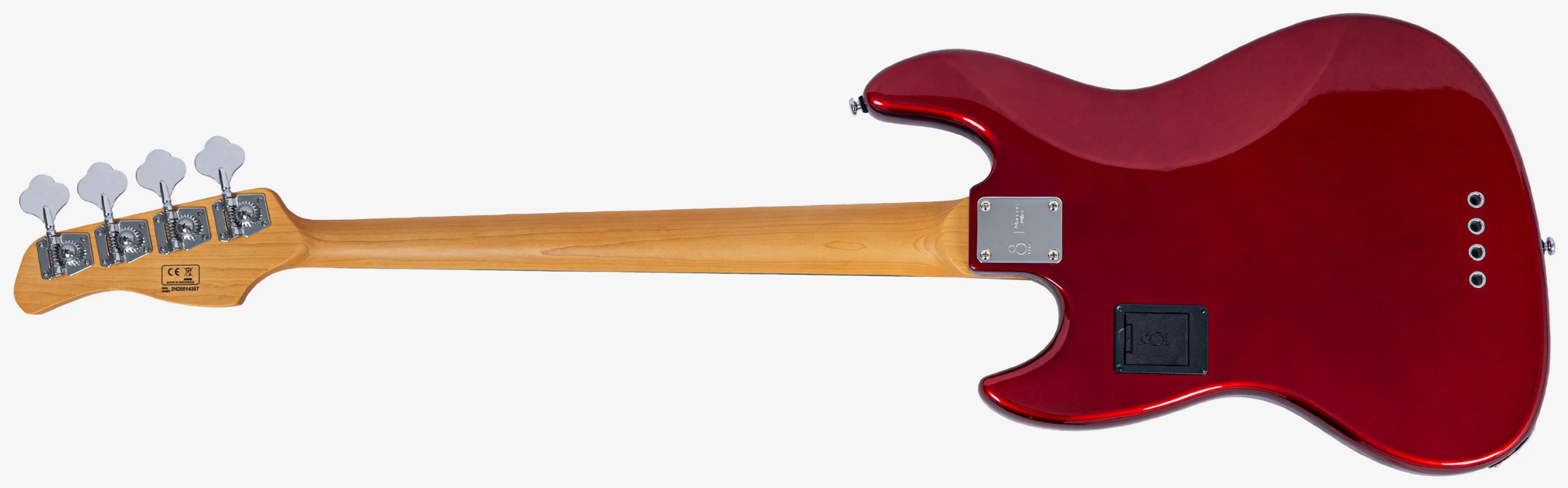 Sire Marcus Miller V3 New Gen 4st Active Rw - Candy Apple Red - Solid body elektrische bas - Variation 1