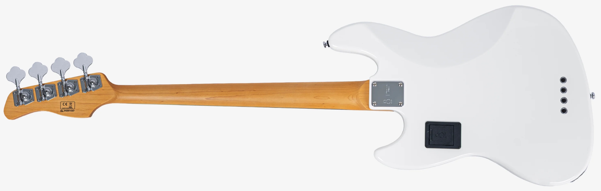 Sire Marcus Miller V3 New Gen 4st Lh Gaucher Active Rw - Antique White - Solid body elektrische bas - Variation 1