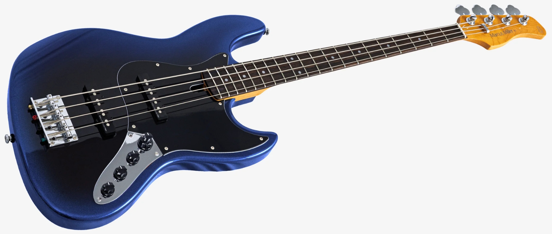 Sire Marcus Miller V3 New Gen 4st Lh Gaucher Active Rw - Midnight Blueburst - Solid body elektrische bas - Variation 2